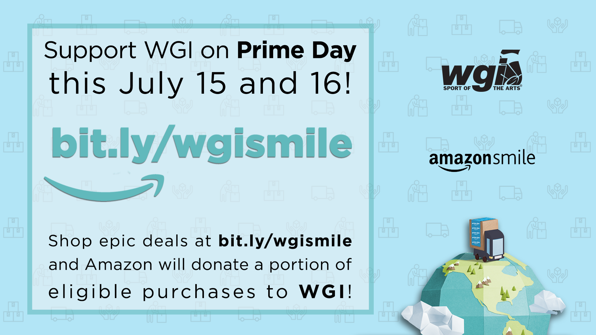 Support Wgi With Amazon Smile July 15 And 16 Wgi