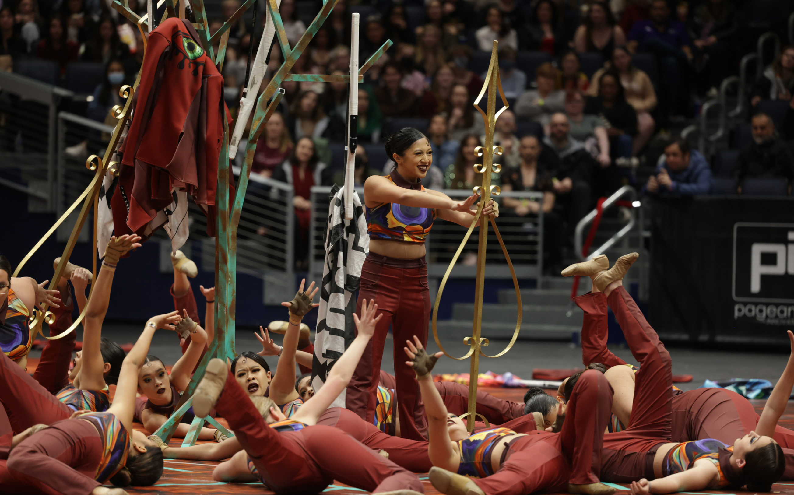 Final Performance: Color Guard Division 